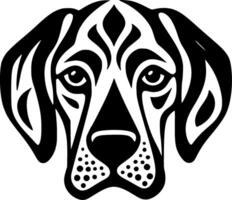 Dalmatian, Minimalist and Simple Silhouette - illustration vector