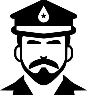 Military, Minimalist and Simple Silhouette - illustration