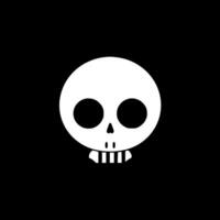 Skeleton, Minimalist and Simple Silhouette - illustration vector