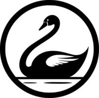 Swan - High Quality Logo - illustration ideal for T-shirt graphic vector