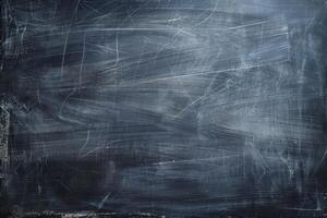 Empty blackboard showing chalk writing traces texture photo
