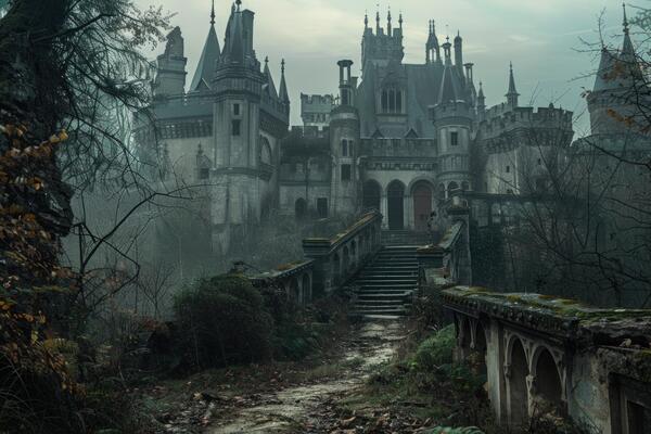 Berry's forest Ghost's Castle 森 Berry's forest, Ghost's castle 森 mysterious-gothic-style-castle