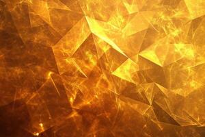 Mesmerizing Abstract golden background. Generate Ai photo
