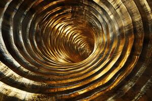 Textured Abstract gold splash. Generate Ai photo