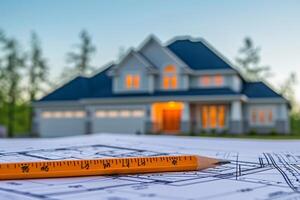 Customized Architect house plan renovation. Generate AI photo