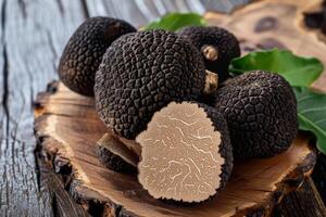 Fragrant Forest truffle cooking. Generate Ai photo
