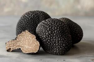 Aromatic Forest truffle. Generate Ai photo