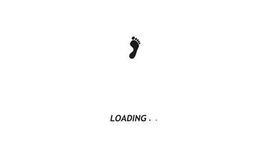 2d animation loading progress bar, element concept shape with alpha channel. video
