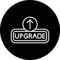 Upgrade Circle Icon vector