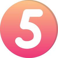 Five Circle Icon vector