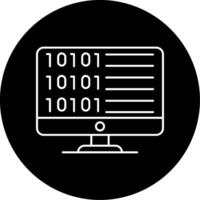 Code Circle Icon vector