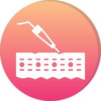 Laser Circle Icon vector