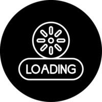 Loading Circle Icon vector