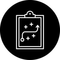 Strategy Circle Icon vector