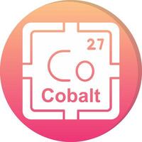 Cobalt Circle Icon vector