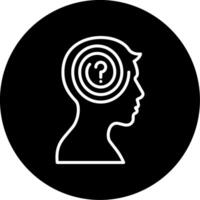 Confusion Circle Icon vector