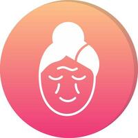 Wrinkle Circle Icon vector