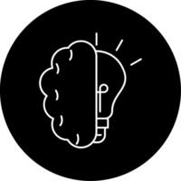 Brainstroming Circle Icon vector