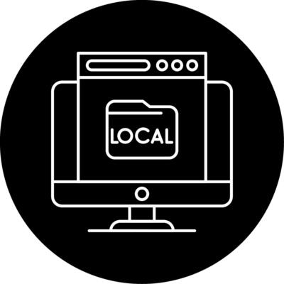 Local Circle Icon
