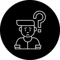 Confusion Circle Icon vector