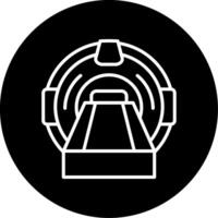 Mri Circle Icon vector