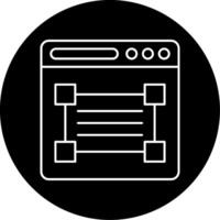 Web Design Circle Icon vector