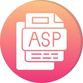 áspid archivo circulo icono vector