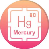 Mercury Circle Icon vector