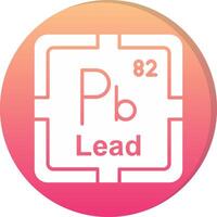 Lead Circle Icon vector
