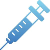 Injection Glyph Gradient Icon vector
