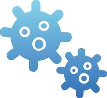 Platelet Glyph Gradient Icon vector