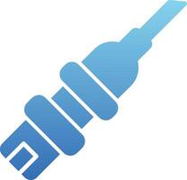 Catheterization Glyph Gradient Icon vector