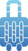 Travelling Glyph Gradient Icon vector