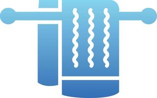 Towel Glyph Gradient Icon vector
