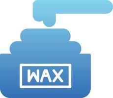 Wax Glyph Gradient Icon vector