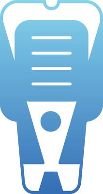 Stud Finder Glyph Gradient Icon