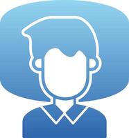 Insomnia Glyph Gradient Icon vector