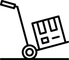 Trolley Line Icon Design vector