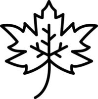 Leaf Line Icon Design vector