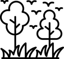Nature Line Icon Design vector