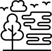 Fog Line Icon Design vector
