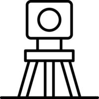 Camera Line Icon Design vector