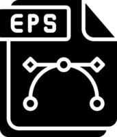 EPS Glyph Icon Design vector