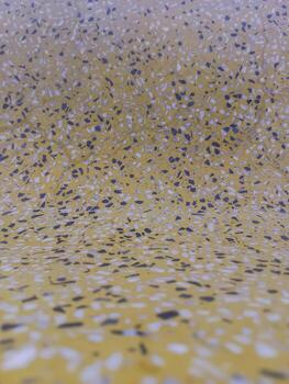 Smooth surface, yellow stone pattern. photo