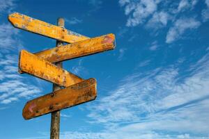 Navigating Lifes Crossroads Making Choices and Decisions Ahead photo