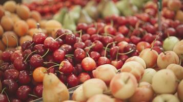 Bountiful Harvest A Vintage Market Stall Display photo