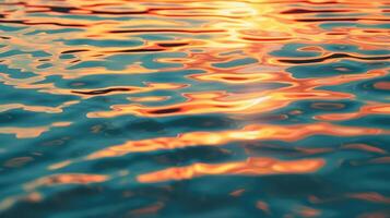 Sunset Reflections Serenity on Smooth Waters photo