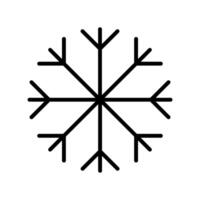 Dandelion icon in thin line style graphic design illustration vector