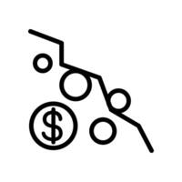 Cryptocurrency mining icon vector