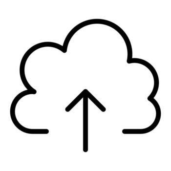 Cloud computing icon vector